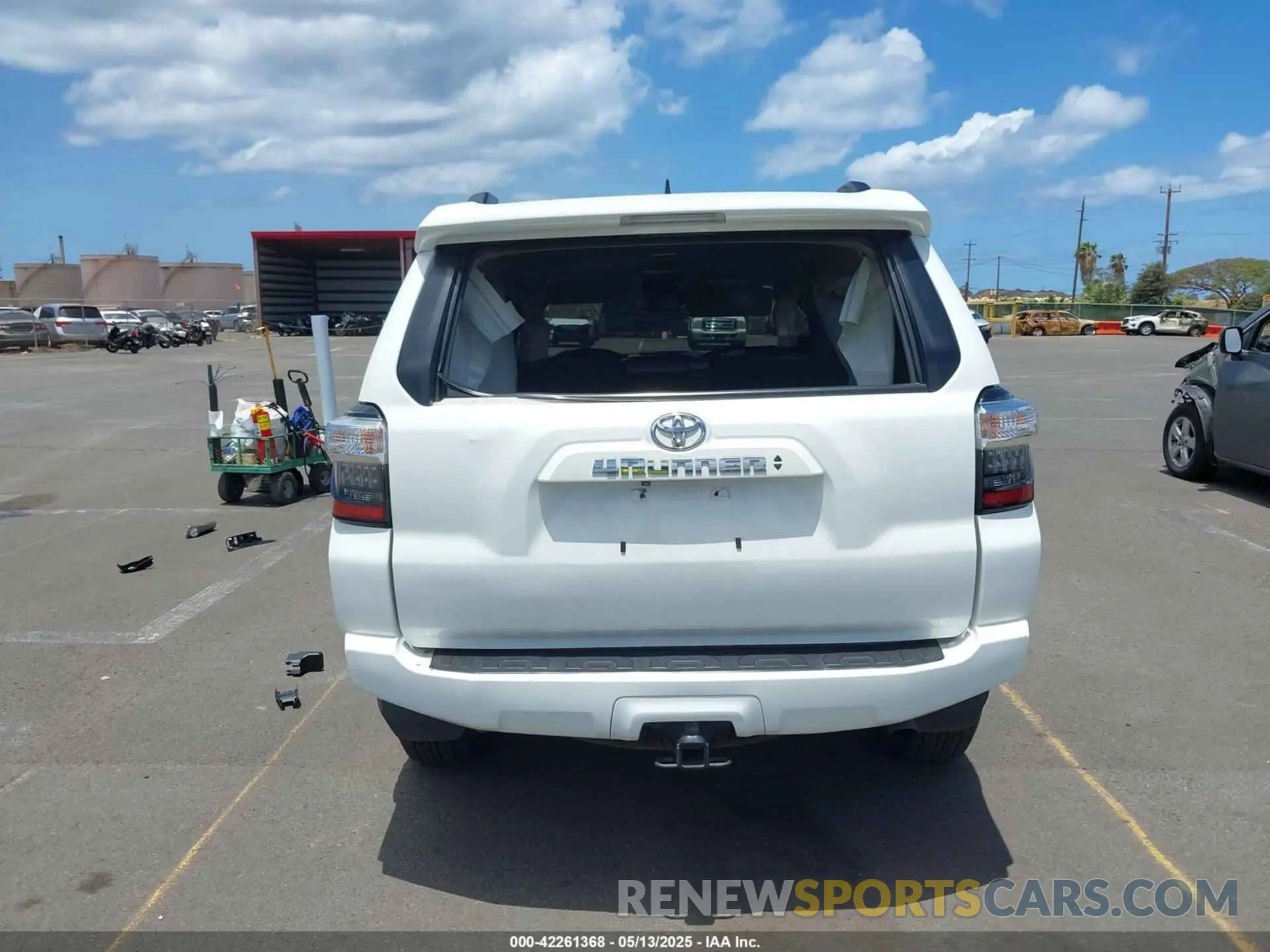 17 fotografías del automóvil dañado JTEMU5JR9N6040321 TOYOTA 4RUNNER 2022