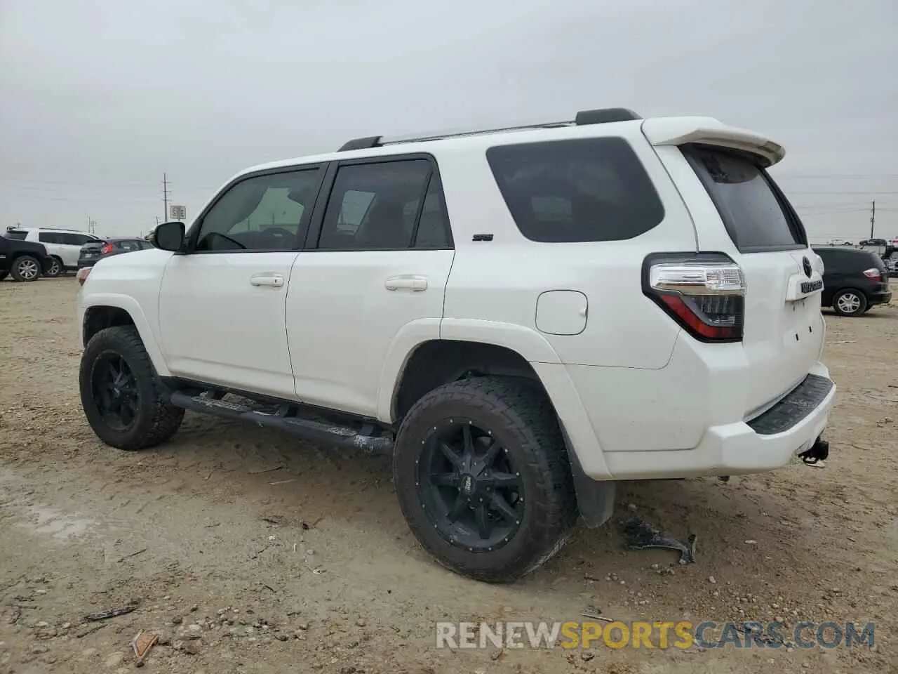 2 fotografías del automóvil dañado JTENU5JR0N6001430 TOYOTA 4RUNNER 2022