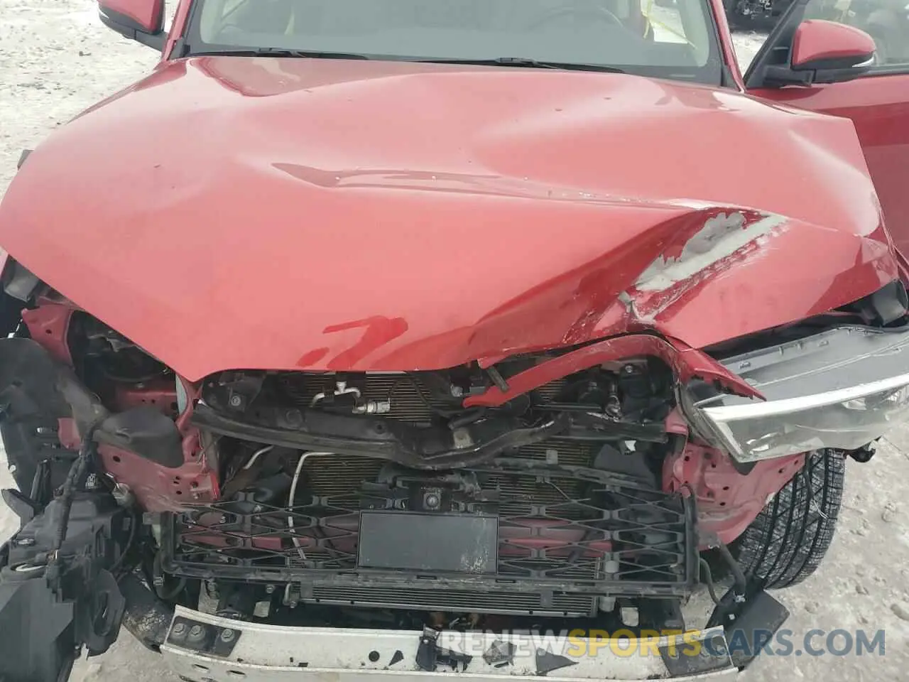 12 fotografías del automóvil dañado JTENU5JR1N6013456 TOYOTA 4RUNNER 2022