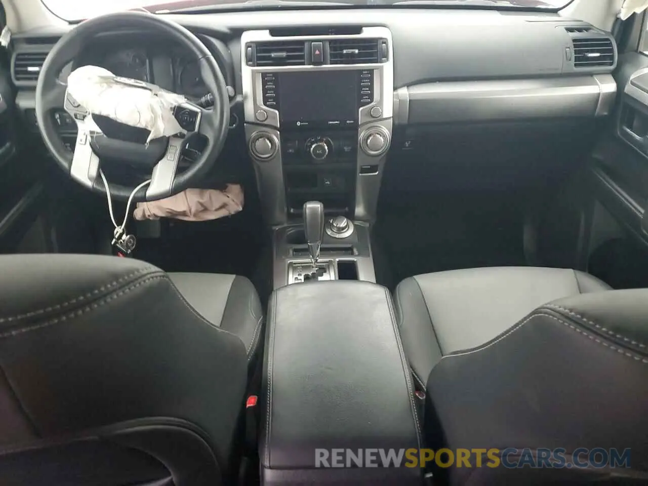 8 fotografías del automóvil dañado JTENU5JR1N6013456 TOYOTA 4RUNNER 2022