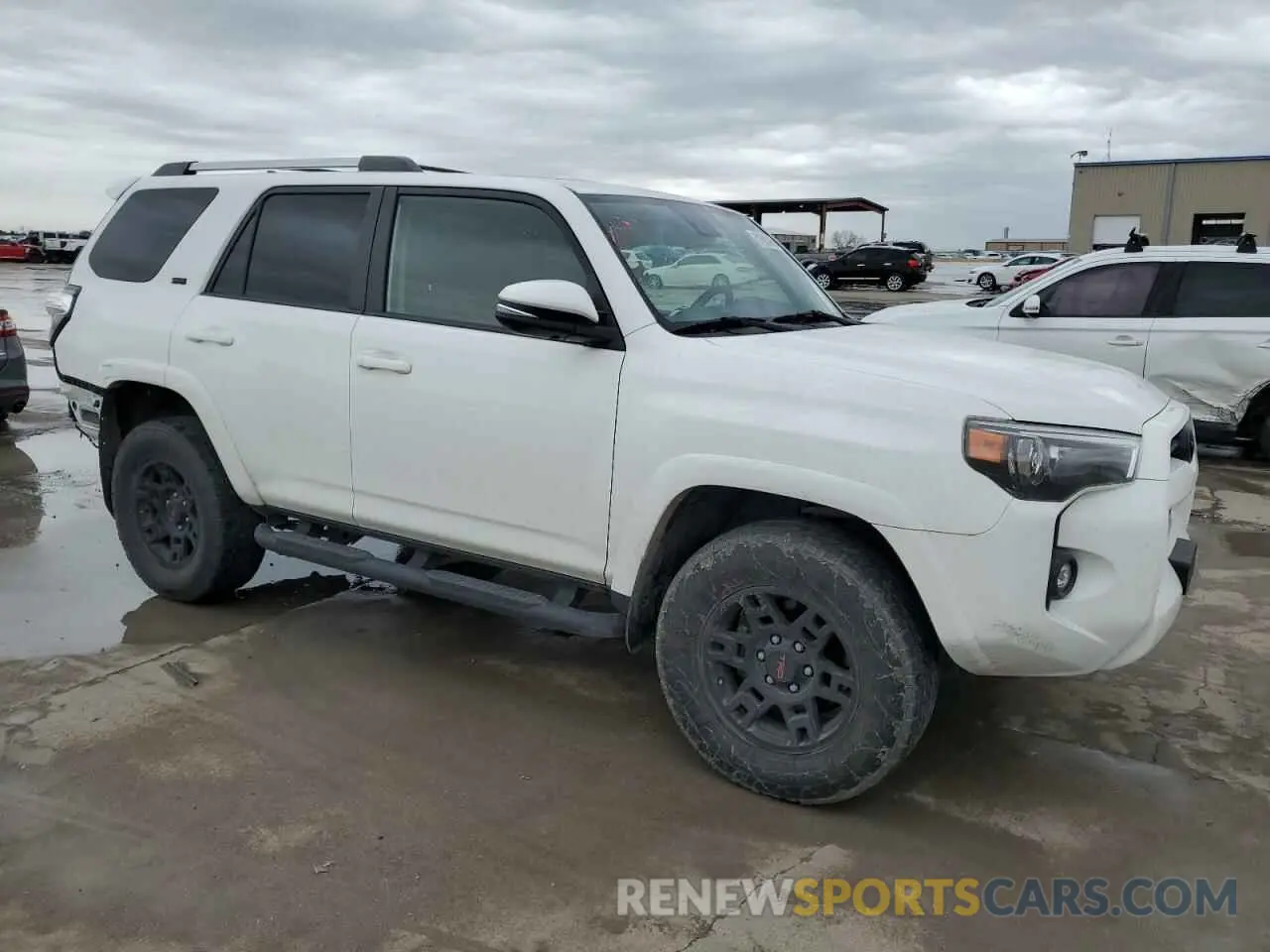 4 fotografías del automóvil dañado JTENU5JR2N6044523 TOYOTA 4RUNNER 2022