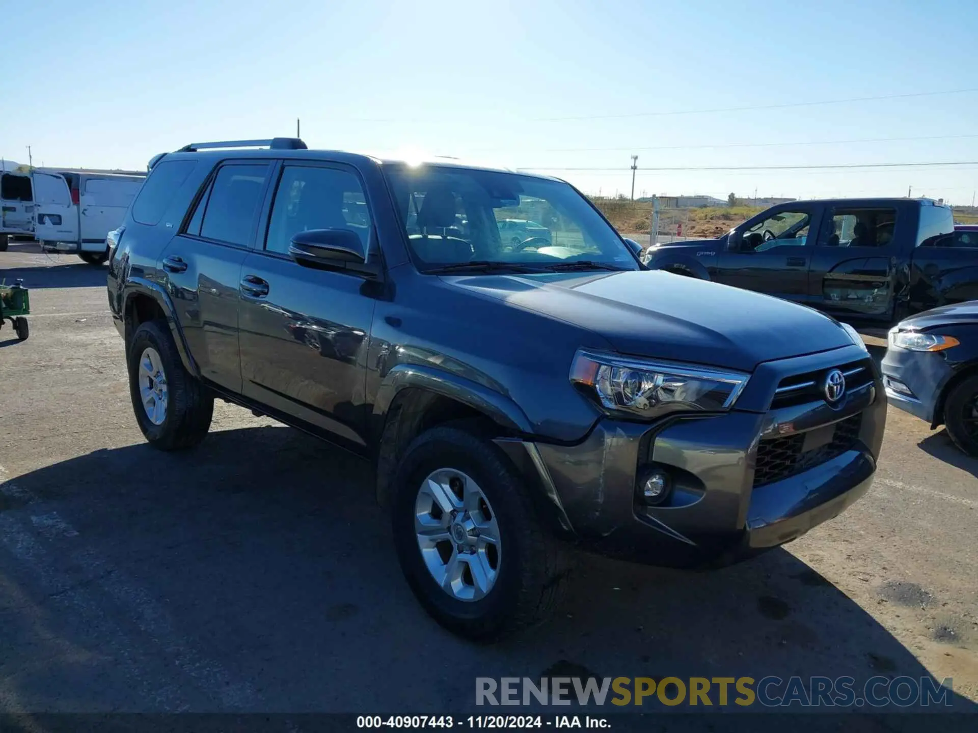 1 fotografías del automóvil dañado JTENU5JR3N5999286 TOYOTA 4RUNNER 2022