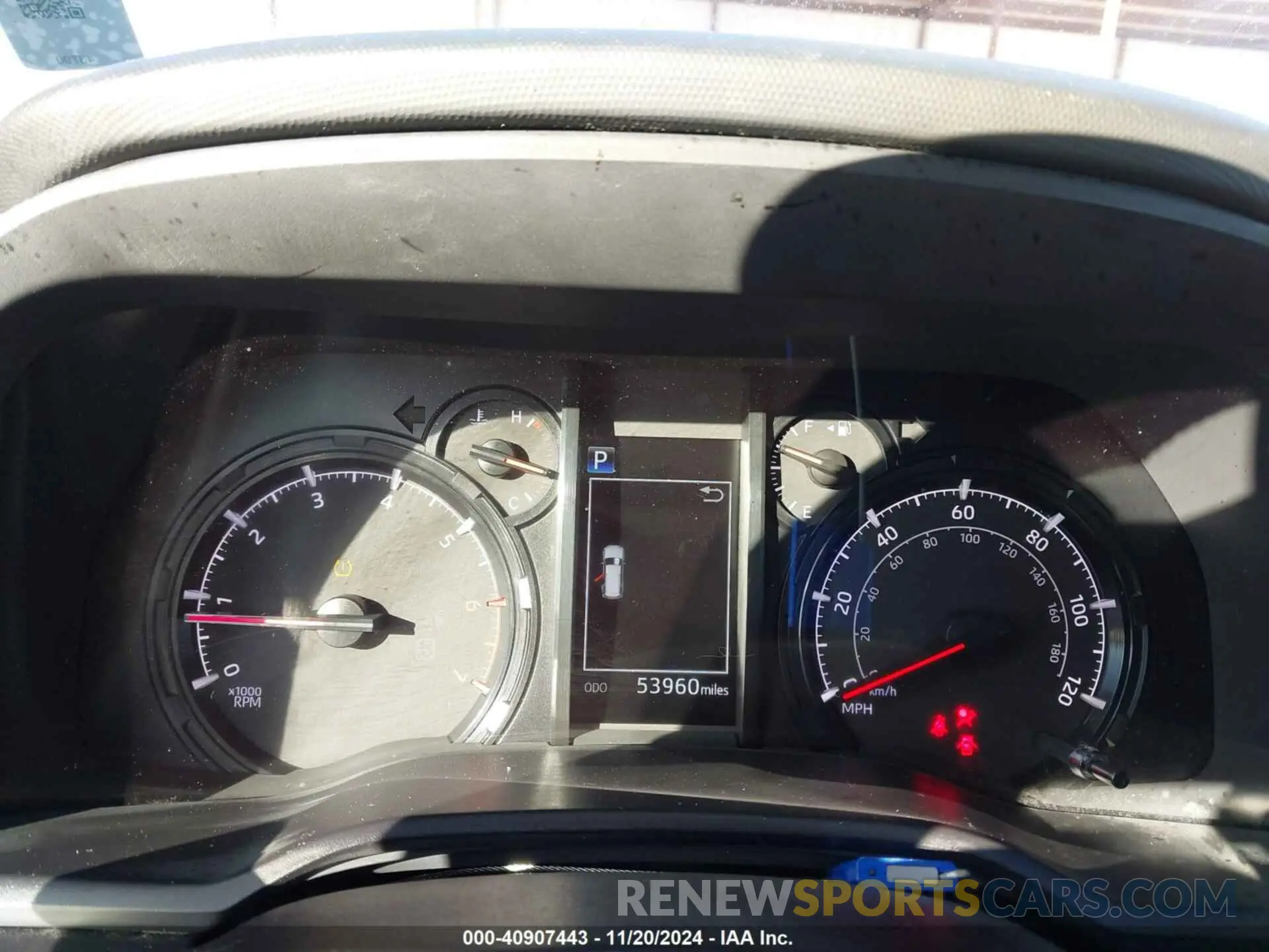 7 fotografías del automóvil dañado JTENU5JR3N5999286 TOYOTA 4RUNNER 2022