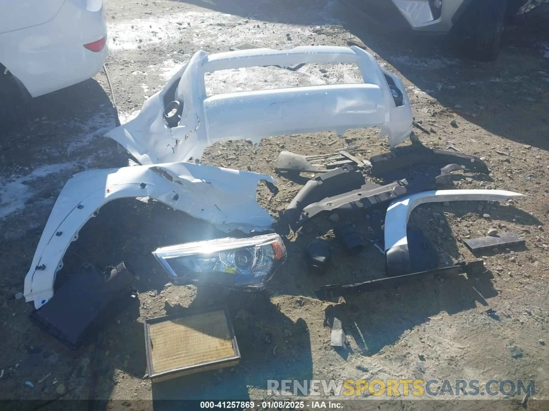 12 fotografías del automóvil dañado JTENU5JR3N6069821 TOYOTA 4RUNNER 2022