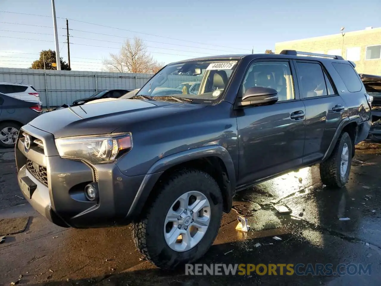 1 fotografías del automóvil dañado JTENU5JR5N6087429 TOYOTA 4RUNNER 2022