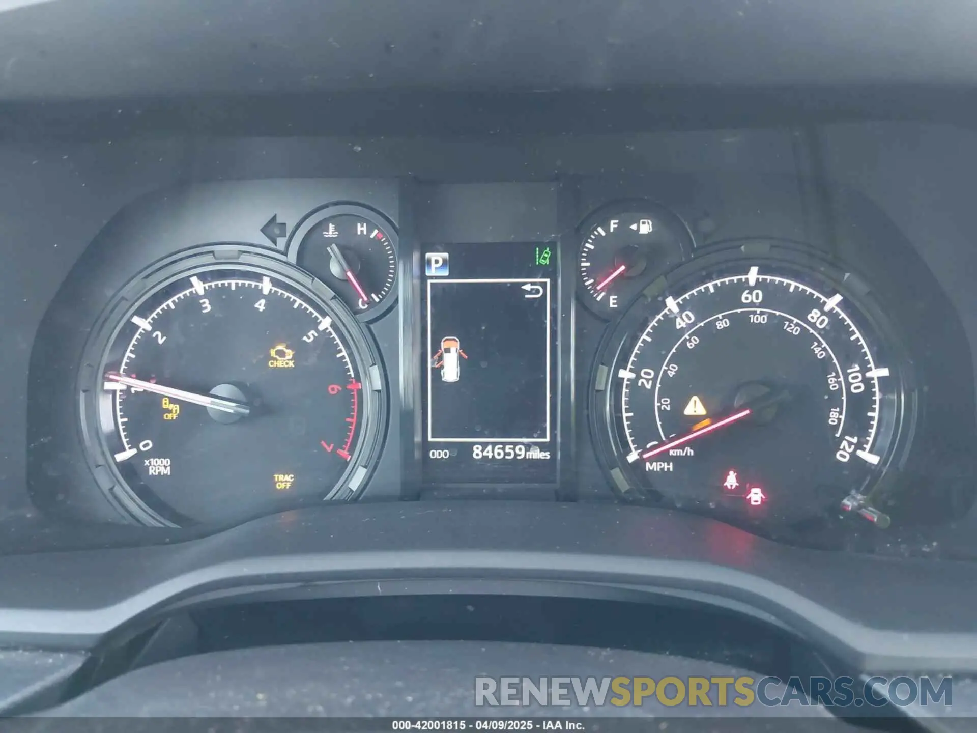 7 fotografías del automóvil dañado JTENU5JR8N6043358 TOYOTA 4RUNNER 2022