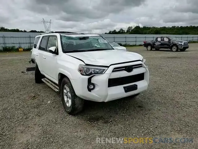 11 fotografías del automóvil dañado JTENU5JR8N6081270 TOYOTA 4RUNNER 2022