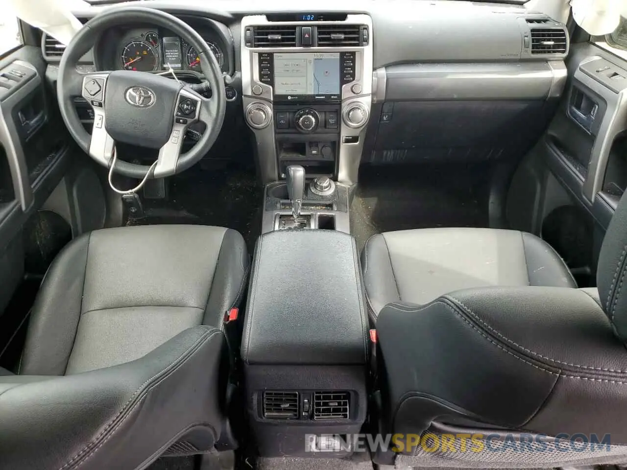 8 fotografías del automóvil dañado JTENU5JR8N6081270 TOYOTA 4RUNNER 2022