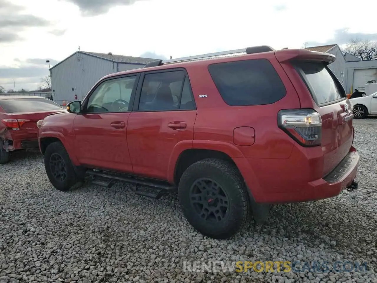 2 fotografías del automóvil dañado JTENU5JR9N6062811 TOYOTA 4RUNNER 2022