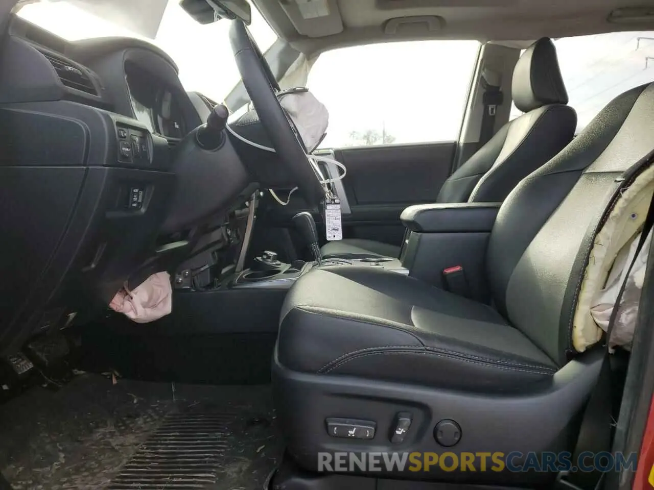 7 fotografías del automóvil dañado JTENU5JR9N6062811 TOYOTA 4RUNNER 2022