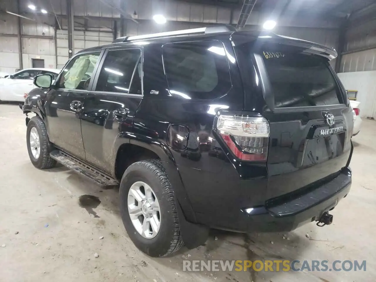 3 fotografías del automóvil dañado JTENU5JRXN5999835 TOYOTA 4RUNNER 2022