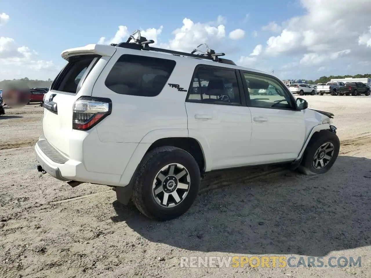 3 fotografías del automóvil dañado JTEPU5JR0N6002019 TOYOTA 4RUNNER 2022