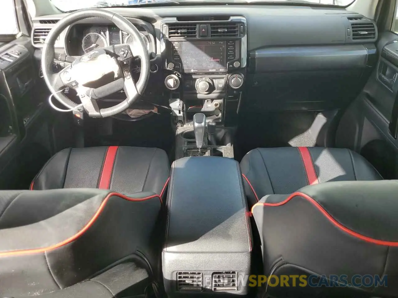 8 fotografías del automóvil dañado JTEPU5JR0N6002019 TOYOTA 4RUNNER 2022