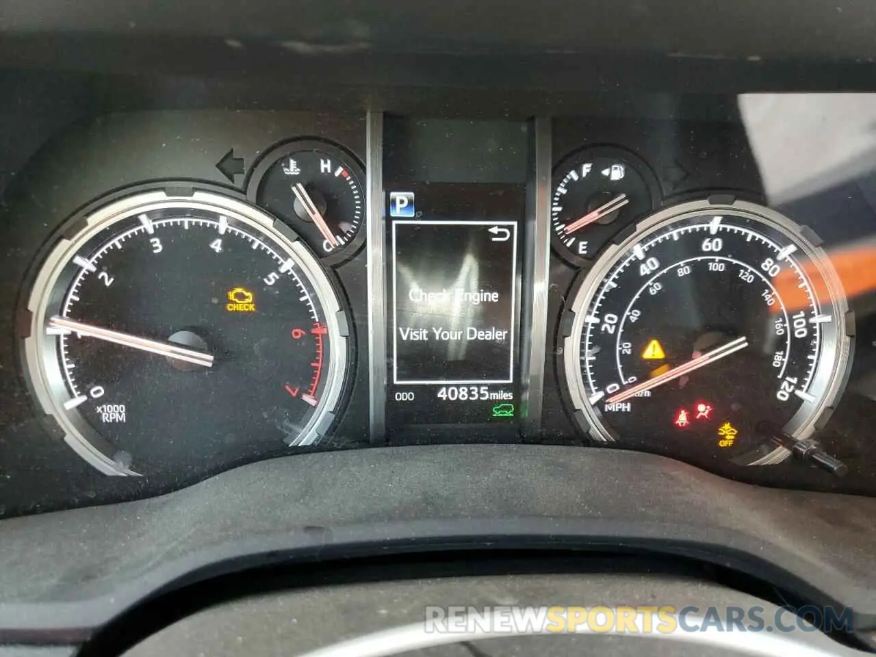 9 fotografías del automóvil dañado JTEPU5JR0N6006846 TOYOTA 4RUNNER 2022