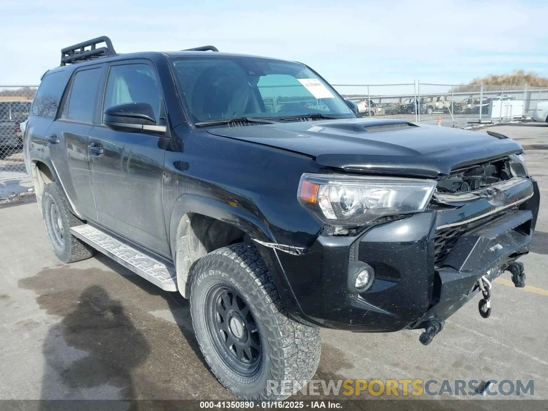 1 fotografías del automóvil dañado JTEPU5JR4N6020524 TOYOTA 4RUNNER 2022