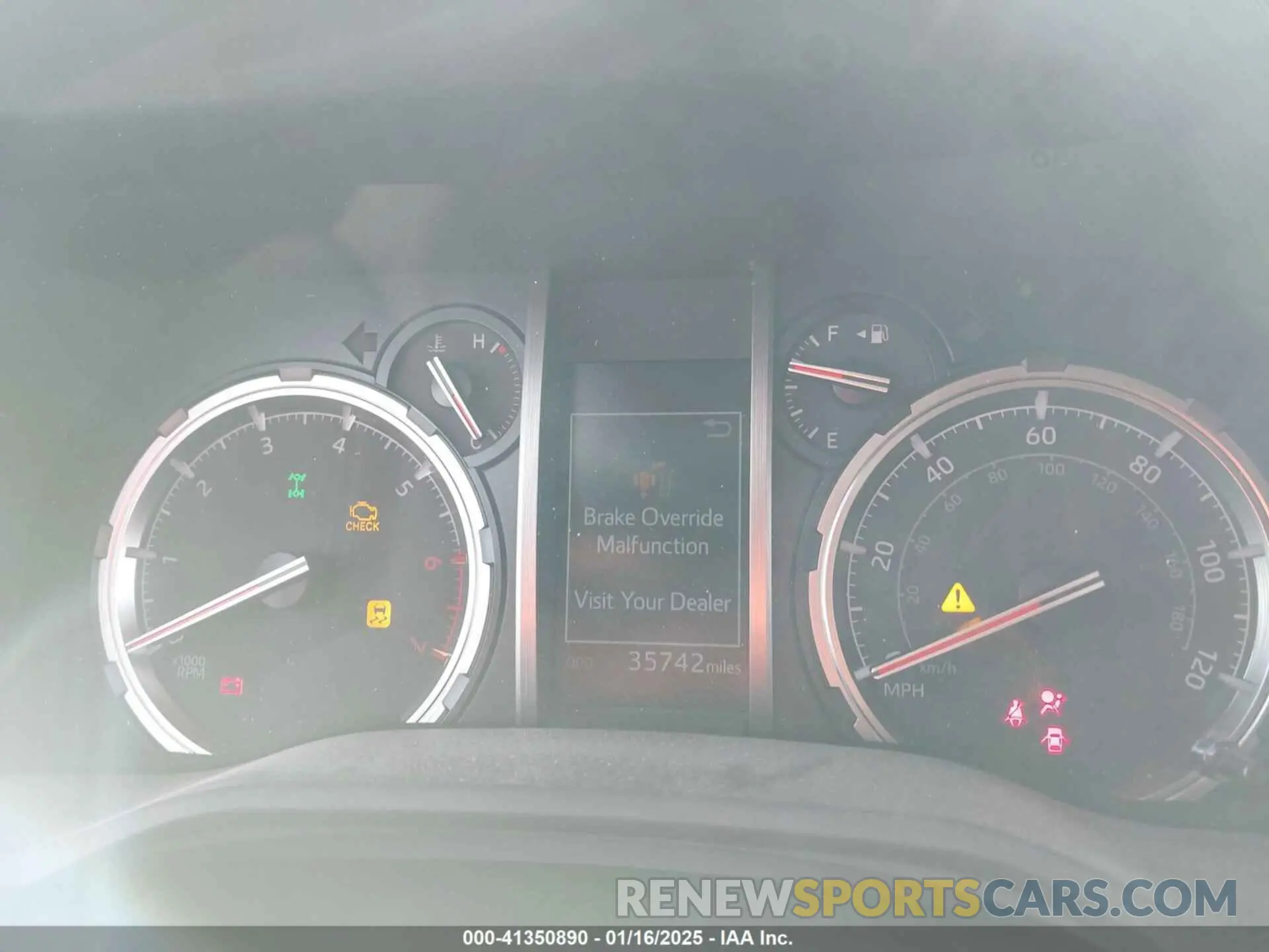 7 fotografías del automóvil dañado JTEPU5JR4N6020524 TOYOTA 4RUNNER 2022
