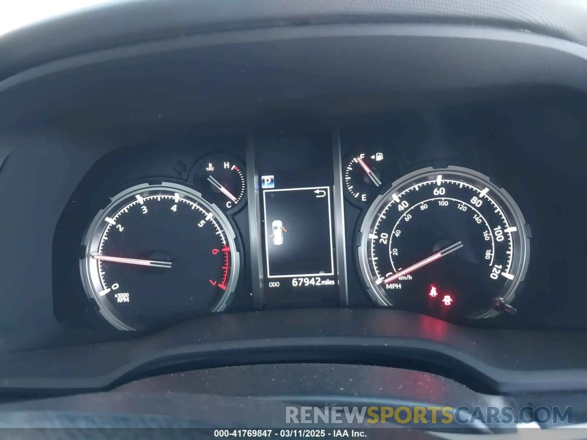 7 fotografías del automóvil dañado JTEPU5JR4N6020930 TOYOTA 4RUNNER 2022