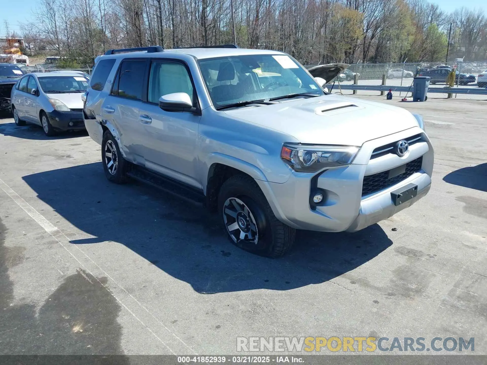 1 fotografías del automóvil dañado JTEPU5JR4N6023357 TOYOTA 4RUNNER 2022