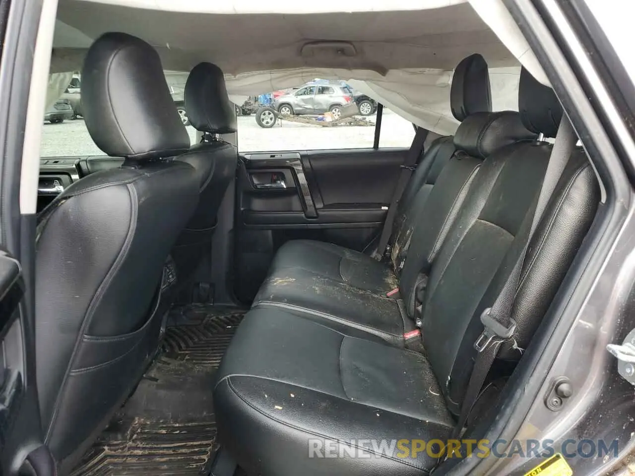 11 fotografías del automóvil dañado JTEPU5JR8N6002155 TOYOTA 4RUNNER 2022