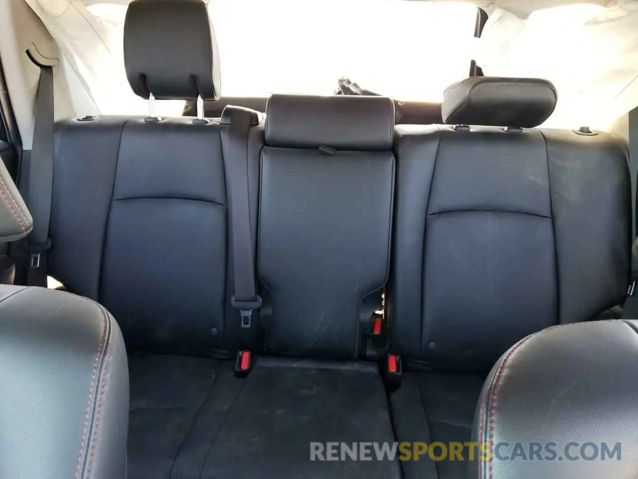 10 fotografías del automóvil dañado JTERU5JR0N6030928 TOYOTA 4RUNNER 2022