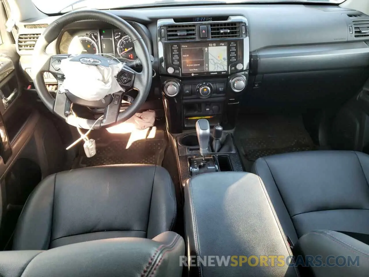 8 fotografías del automóvil dañado JTERU5JR0N6030928 TOYOTA 4RUNNER 2022