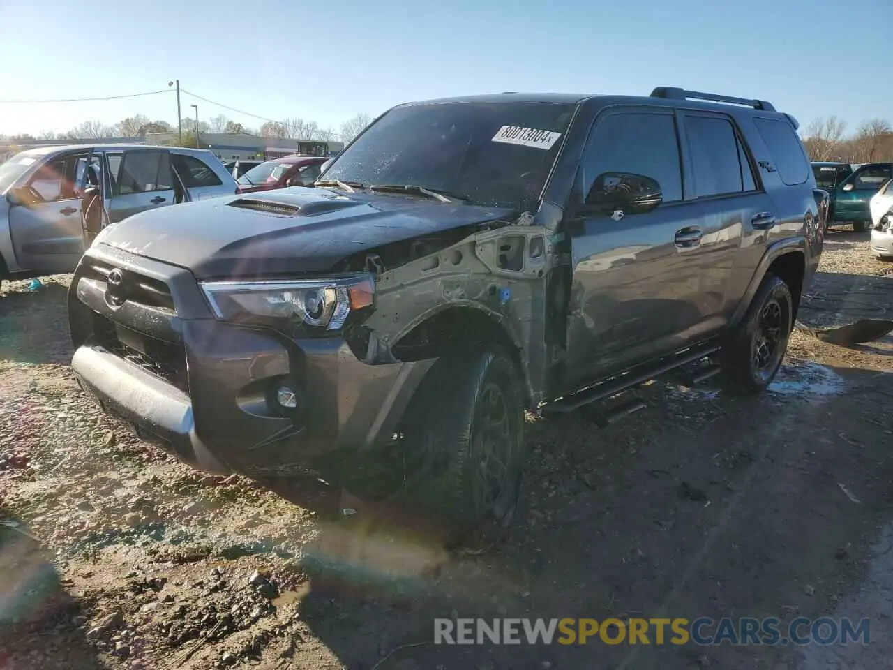 1 fotografías del automóvil dañado JTERU5JR0N6061418 TOYOTA 4RUNNER 2022