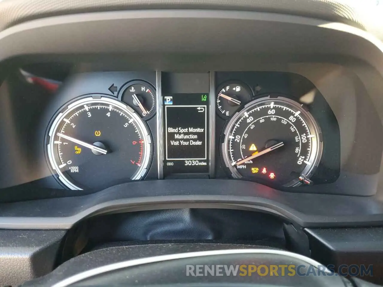 9 fotografías del automóvil dañado JTERU5JR0N6061418 TOYOTA 4RUNNER 2022