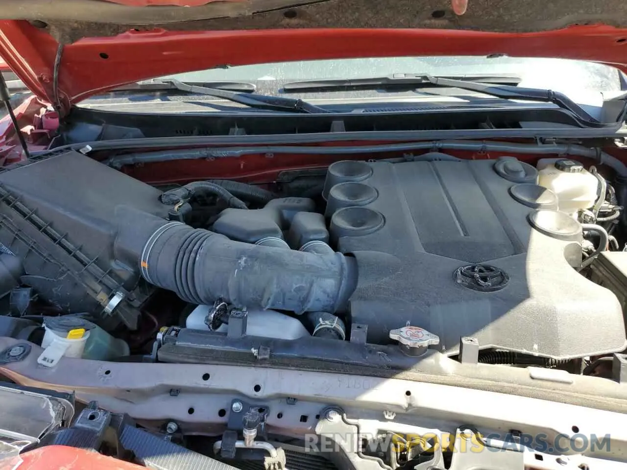 12 fotografías del automóvil dañado JTERU5JR2N6079466 TOYOTA 4RUNNER 2022