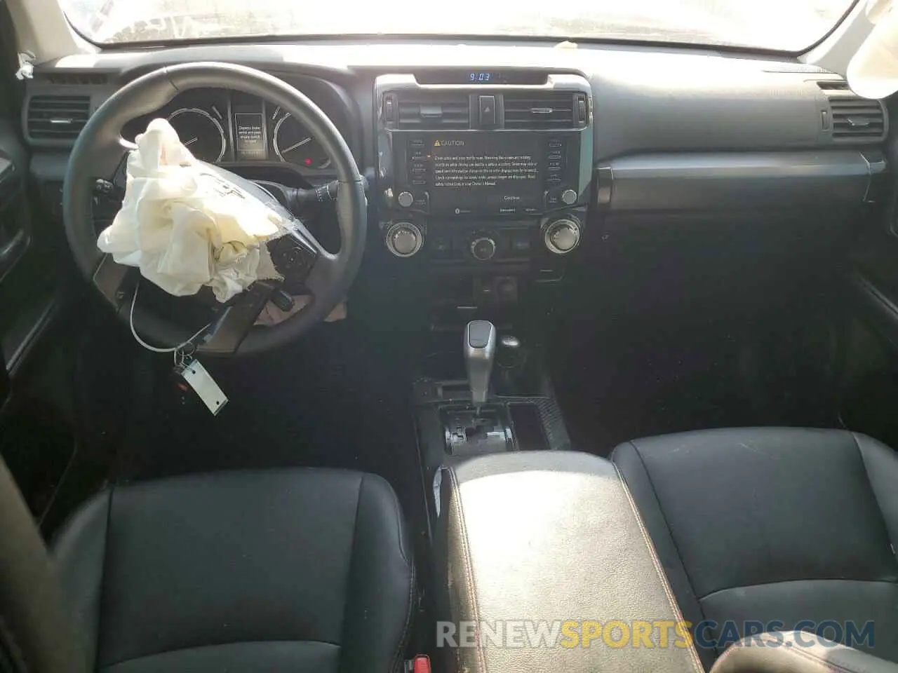 8 fotografías del automóvil dañado JTERU5JR2N6079466 TOYOTA 4RUNNER 2022
