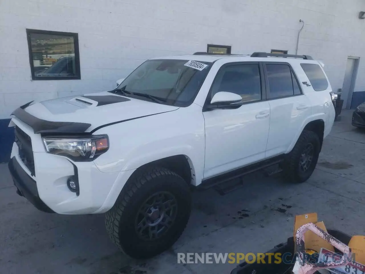 1 fotografías del automóvil dañado JTERU5JR2N6085512 TOYOTA 4RUNNER 2022
