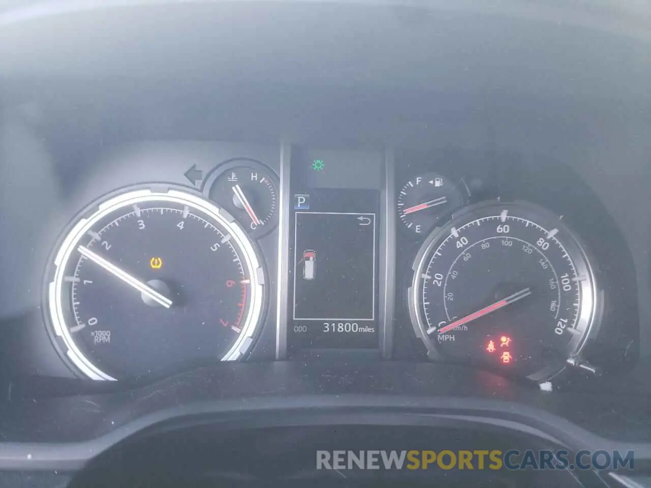 9 fotografías del automóvil dañado JTERU5JR2N6085512 TOYOTA 4RUNNER 2022