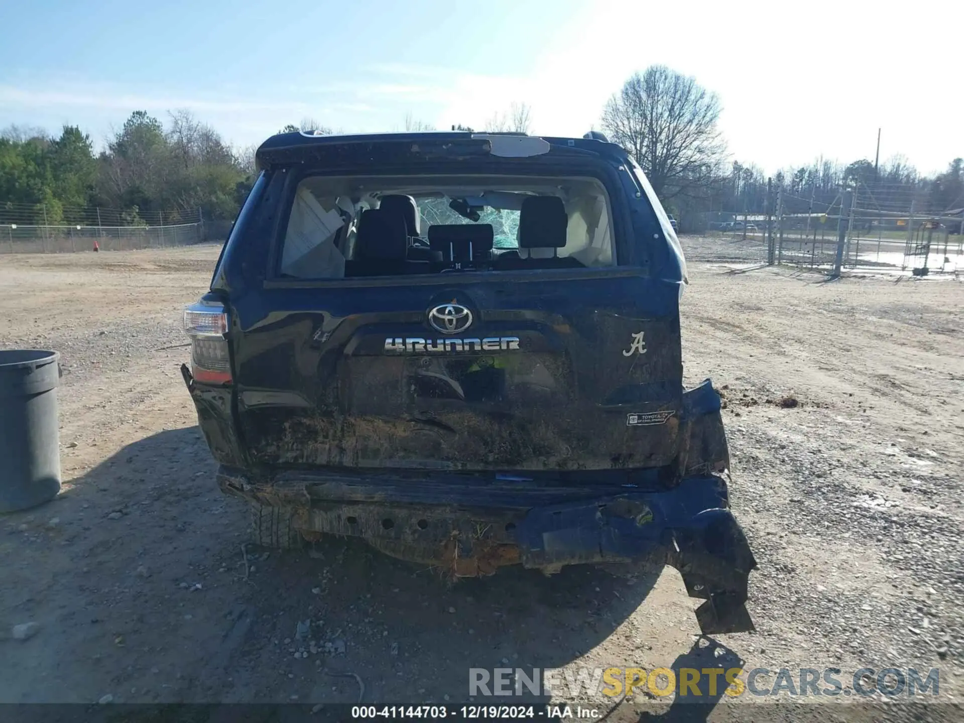 16 fotografías del automóvil dañado JTERU5JR4N5999668 TOYOTA 4RUNNER 2022