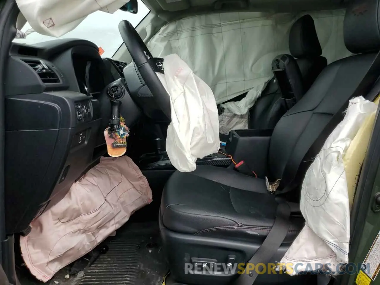 7 fotografías del automóvil dañado JTERU5JR7N6039464 TOYOTA 4RUNNER 2022