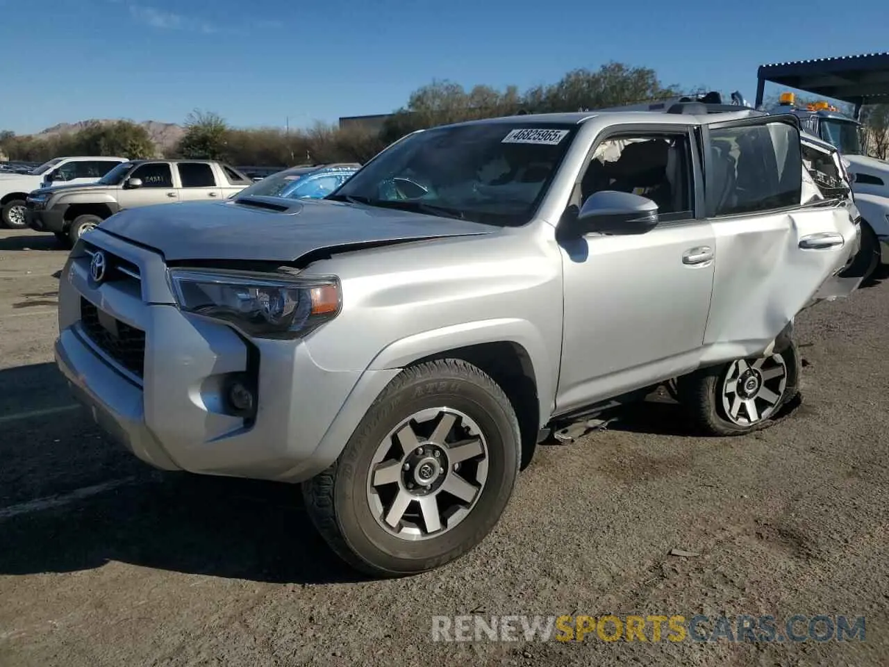 1 fotografías del automóvil dañado JTERU5JR9N5987323 TOYOTA 4RUNNER 2022
