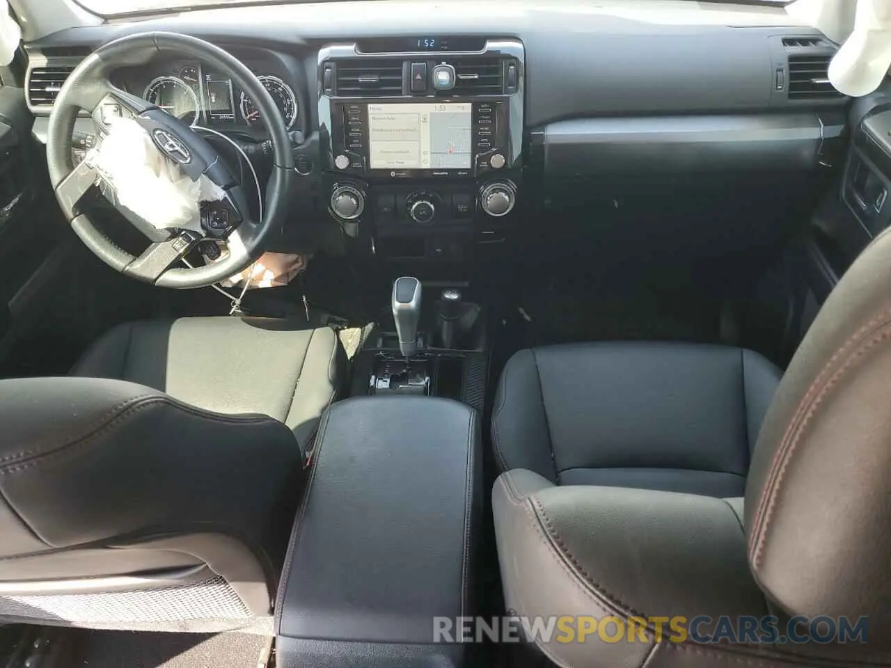 8 fotografías del automóvil dañado JTERU5JR9N6001850 TOYOTA 4RUNNER 2022
