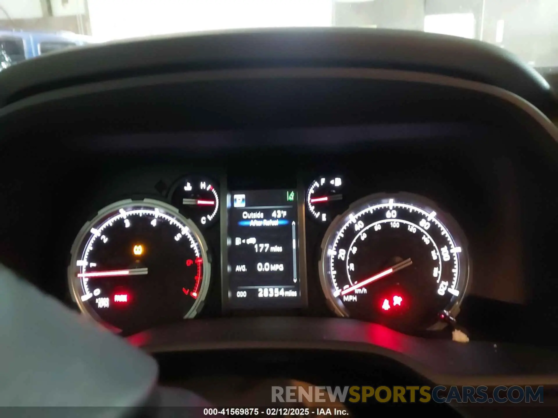 7 fotografías del automóvil dañado JTERU5JRXN6039331 TOYOTA 4RUNNER 2022