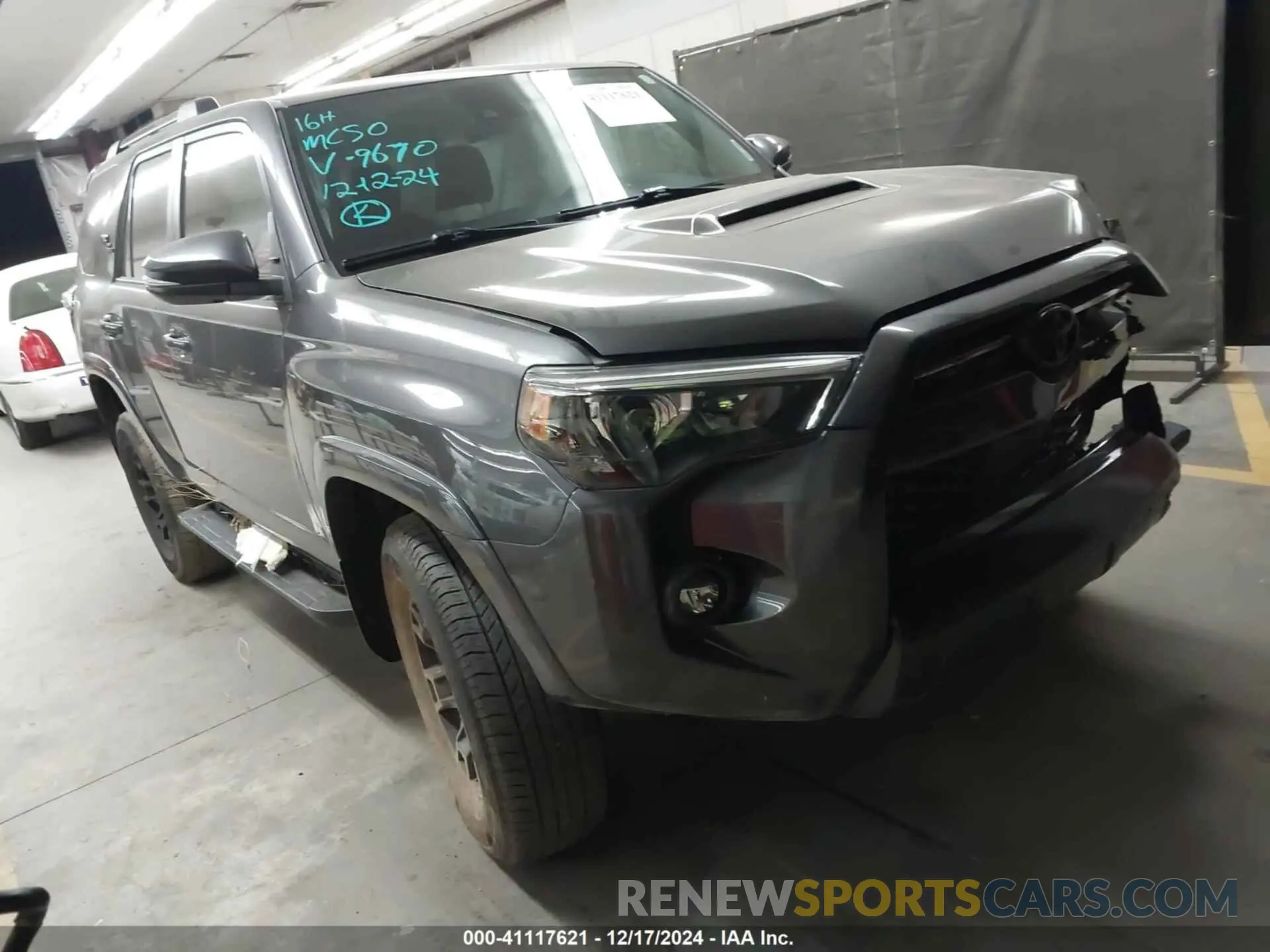 1 fotografías del automóvil dañado JTERU5JRXN6039670 TOYOTA 4RUNNER 2022
