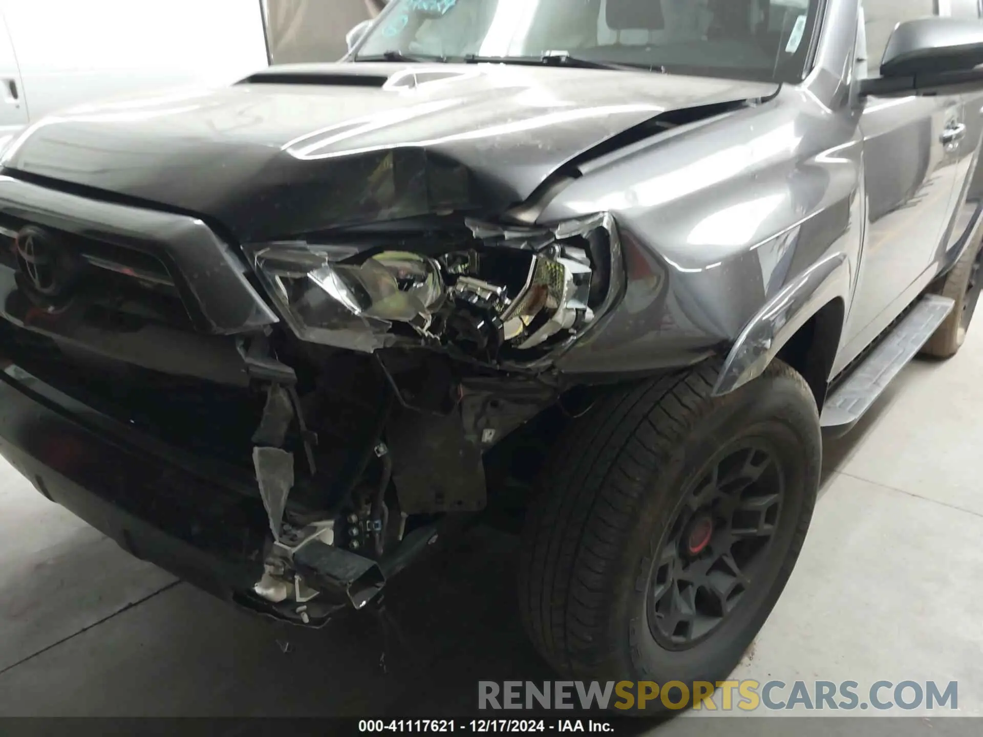 6 fotografías del automóvil dañado JTERU5JRXN6039670 TOYOTA 4RUNNER 2022