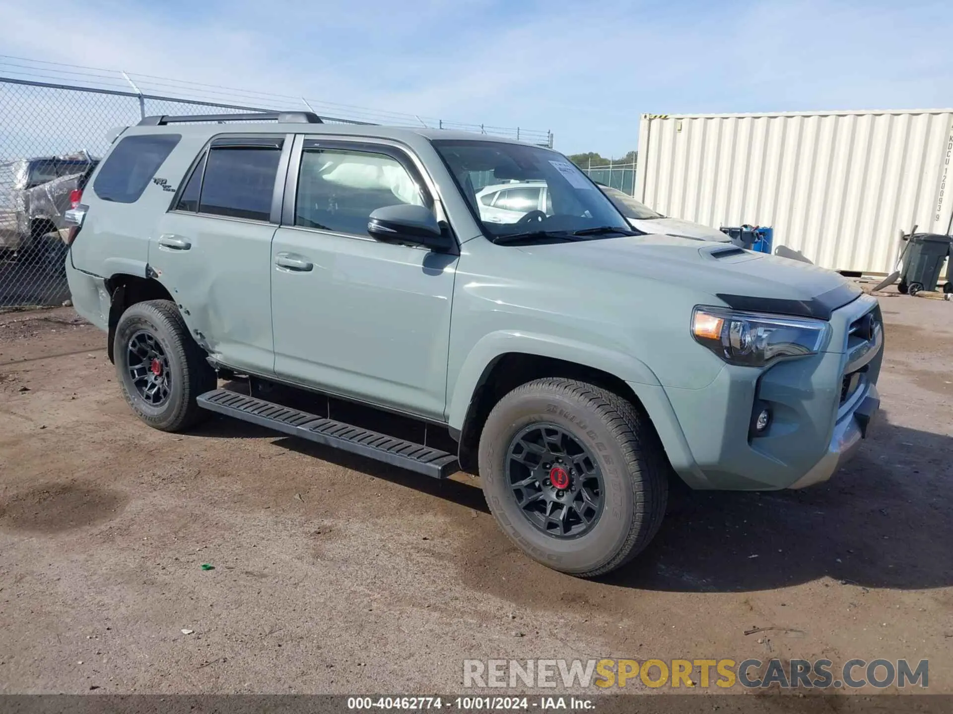 1 fotografías del automóvil dañado JTERU5JRXN6063158 TOYOTA 4RUNNER 2022