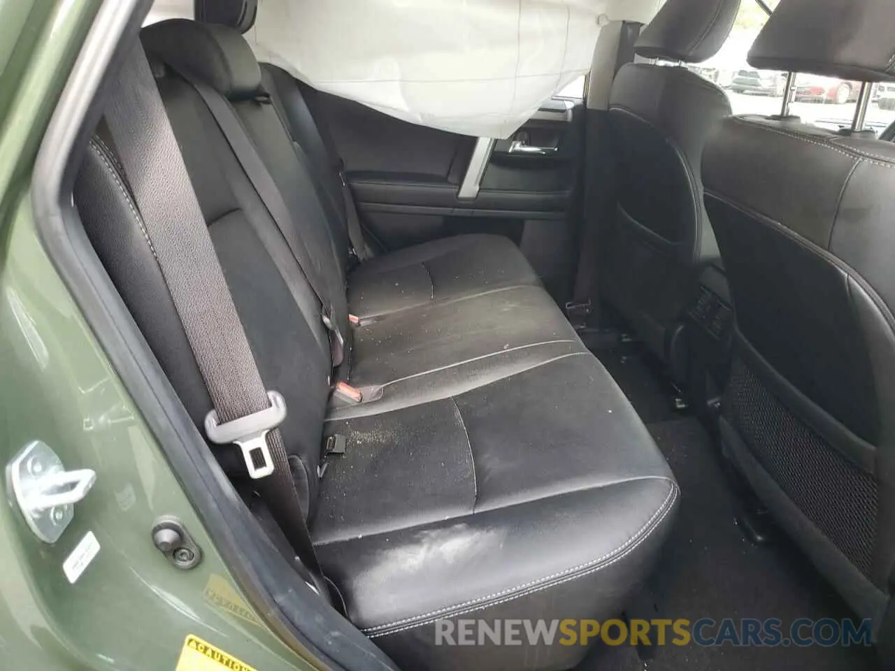 11 fotografías del automóvil dañado JTESU5JR2N5971305 TOYOTA 4RUNNER 2022