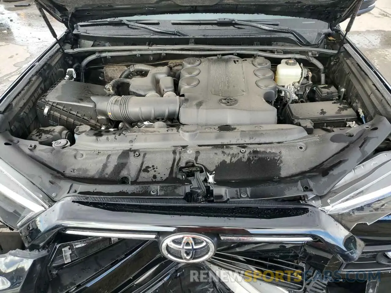 12 fotografías del automóvil dañado JTESU5JR4N5976439 TOYOTA 4RUNNER 2022