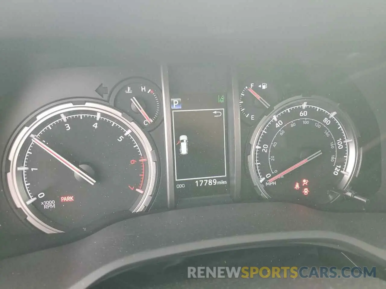 9 fotografías del automóvil dañado JTESU5JR4N5976439 TOYOTA 4RUNNER 2022