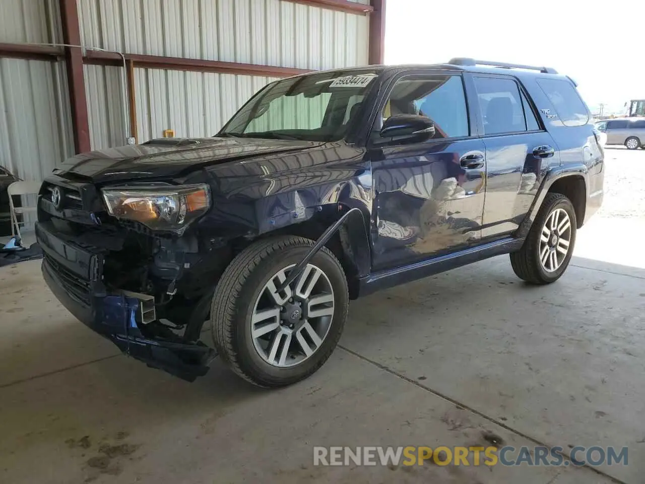 1 fotografías del automóvil dañado JTESU5JR5N6065062 TOYOTA 4RUNNER 2022