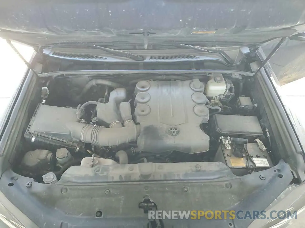 12 fotografías del automóvil dañado JTESU5JR5N6065062 TOYOTA 4RUNNER 2022