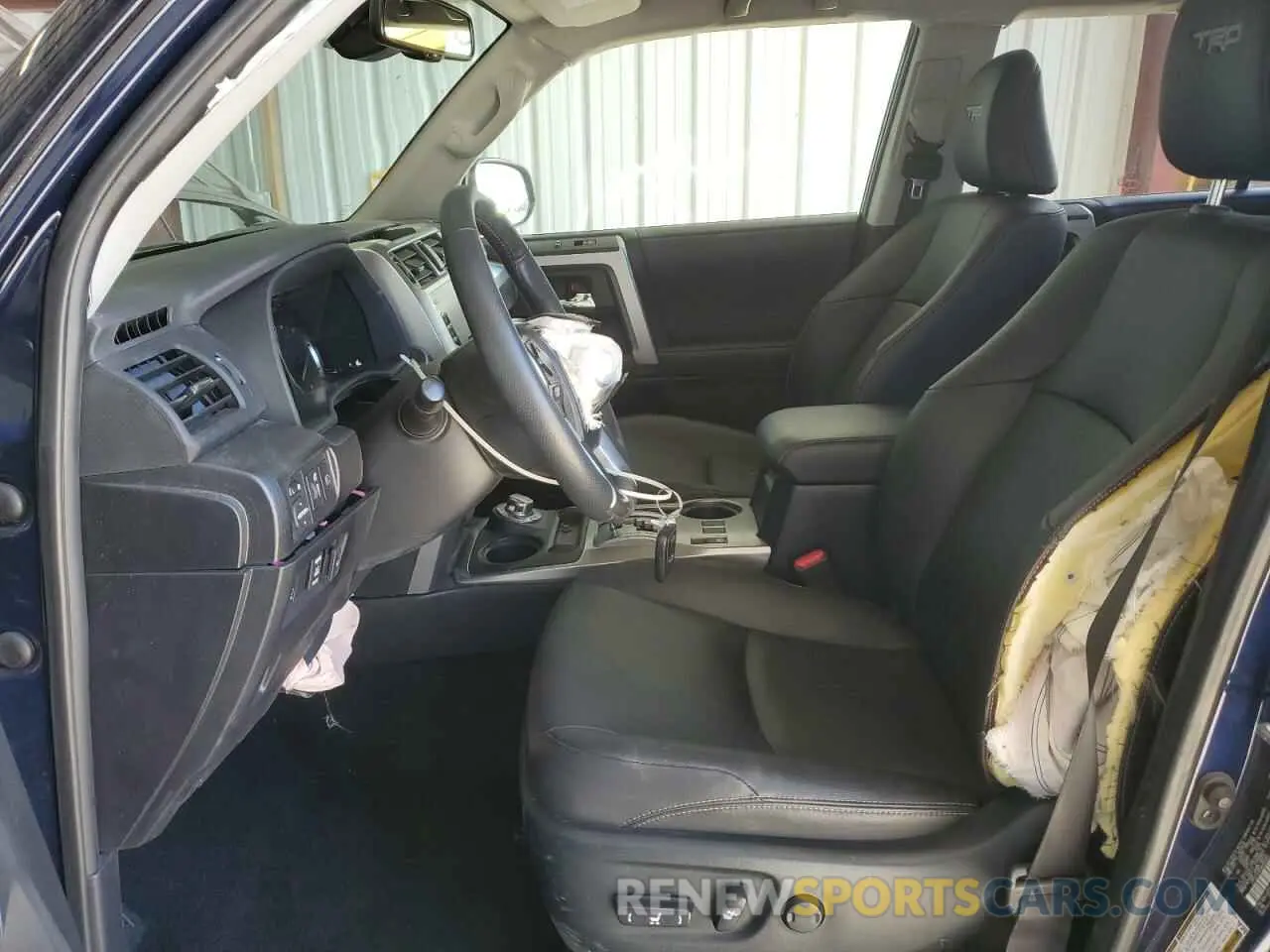 7 fotografías del automóvil dañado JTESU5JR5N6065062 TOYOTA 4RUNNER 2022