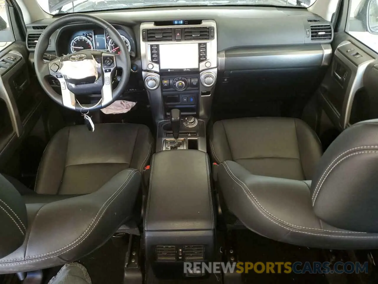 8 fotografías del automóvil dañado JTESU5JR5N6065062 TOYOTA 4RUNNER 2022