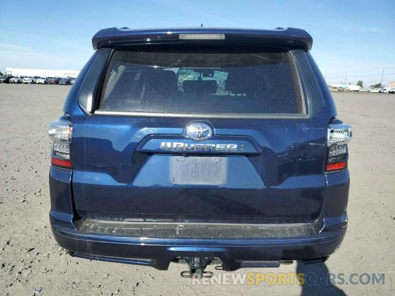6 fotografías del automóvil dañado JTESU5JR6N6005422 TOYOTA 4RUNNER 2022
