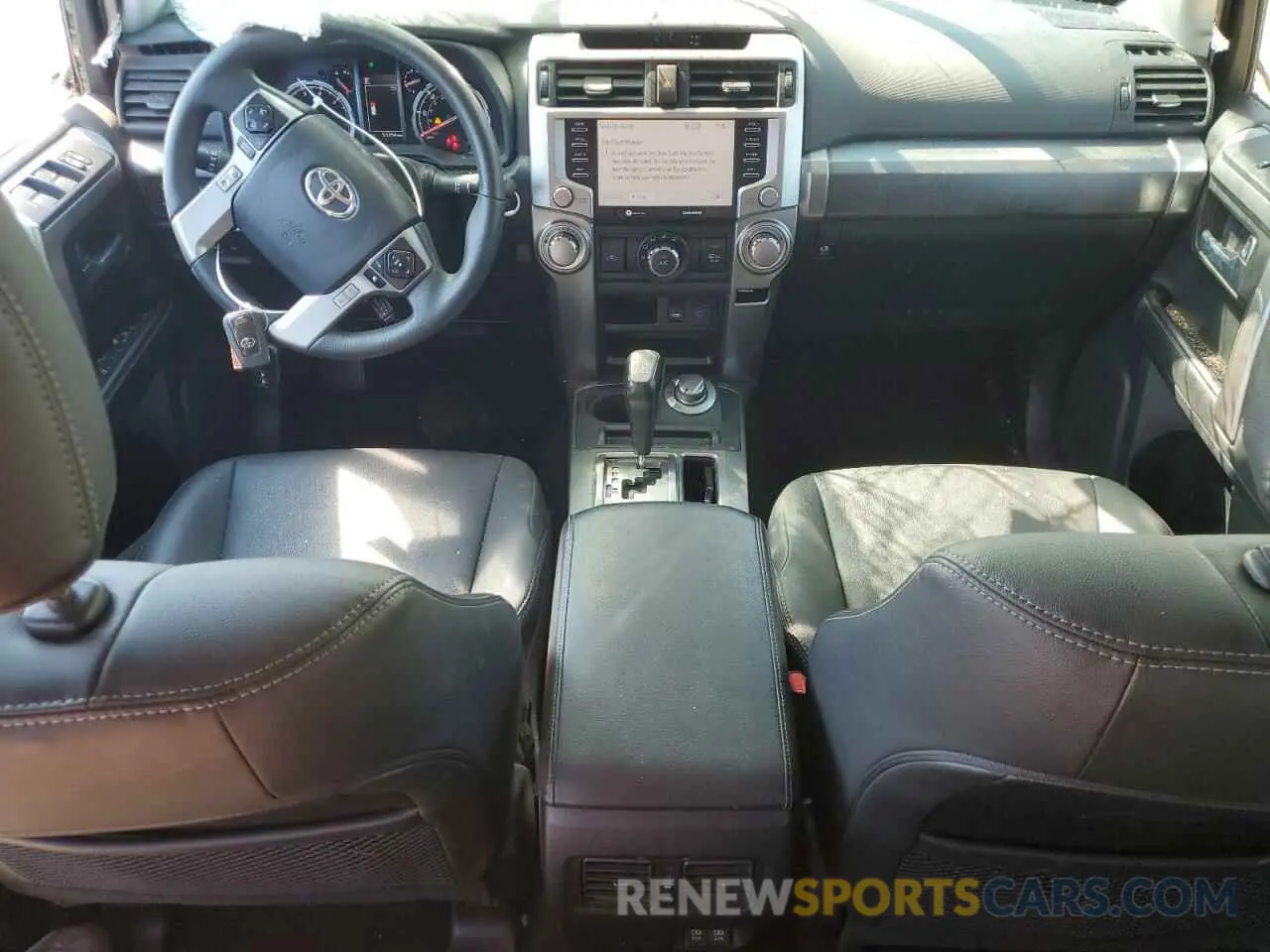 8 fotografías del automóvil dañado JTESU5JR6N6005422 TOYOTA 4RUNNER 2022