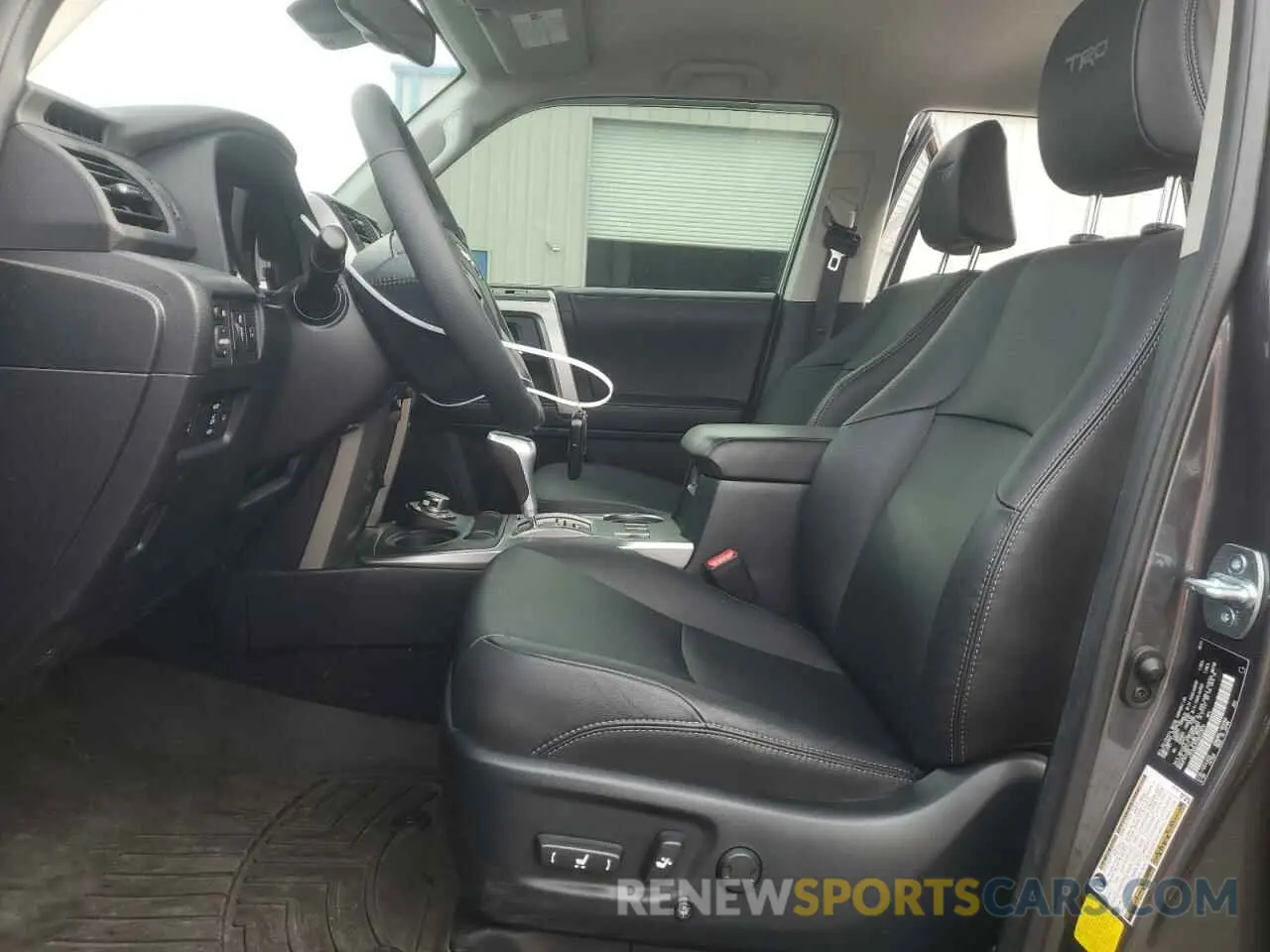 7 fotografías del automóvil dañado JTESU5JR7N6013979 TOYOTA 4RUNNER 2022