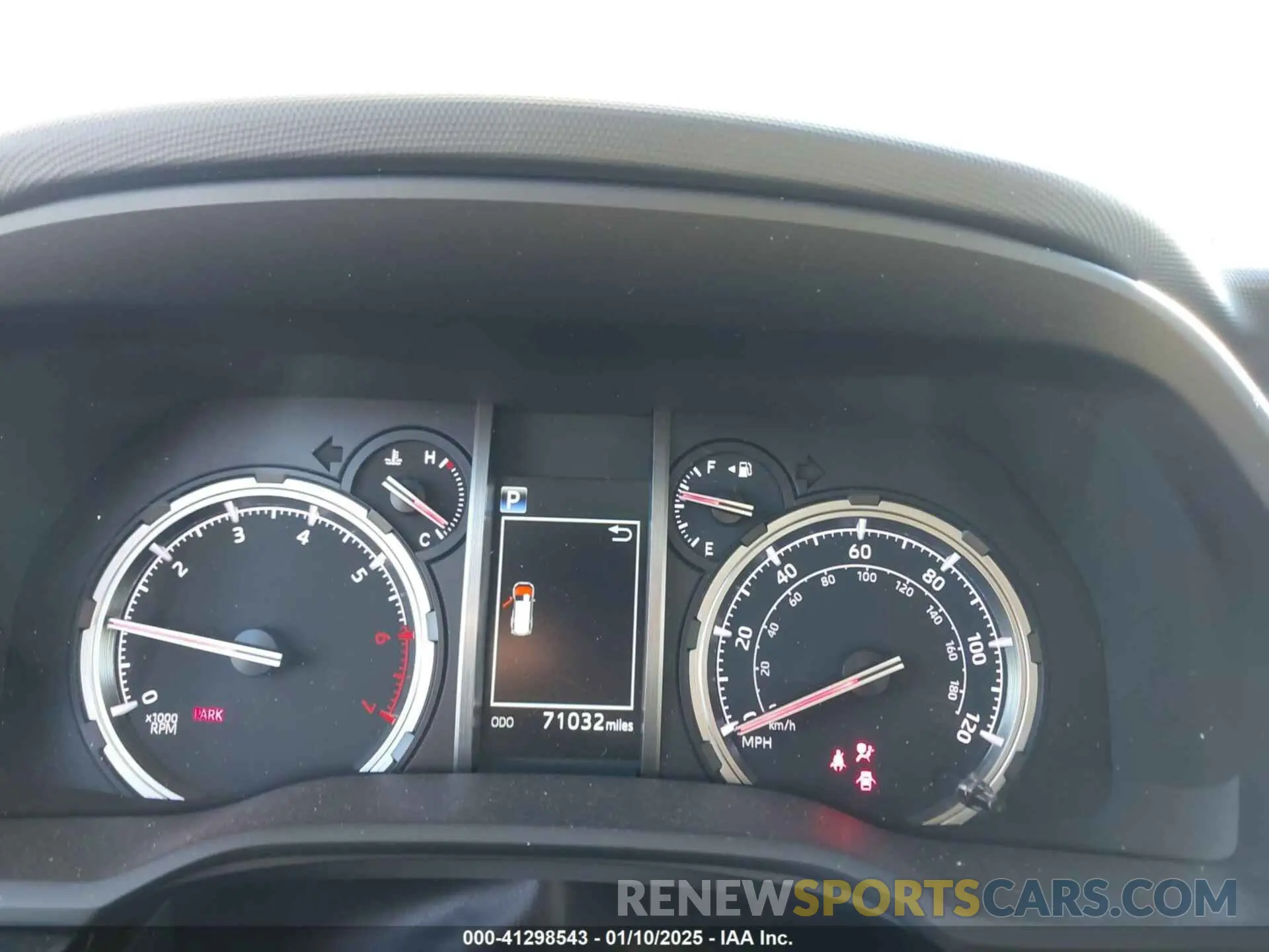 7 fotografías del automóvil dañado JTESU5JR8N5987279 TOYOTA 4RUNNER 2022